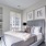 Spacious bedroom with plush carpet